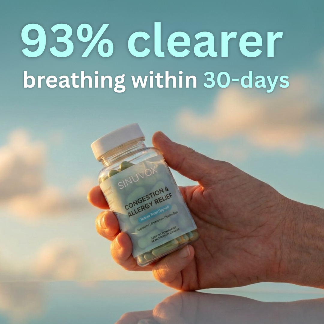 Sinuvox Natural Congestion & Allergy Relief