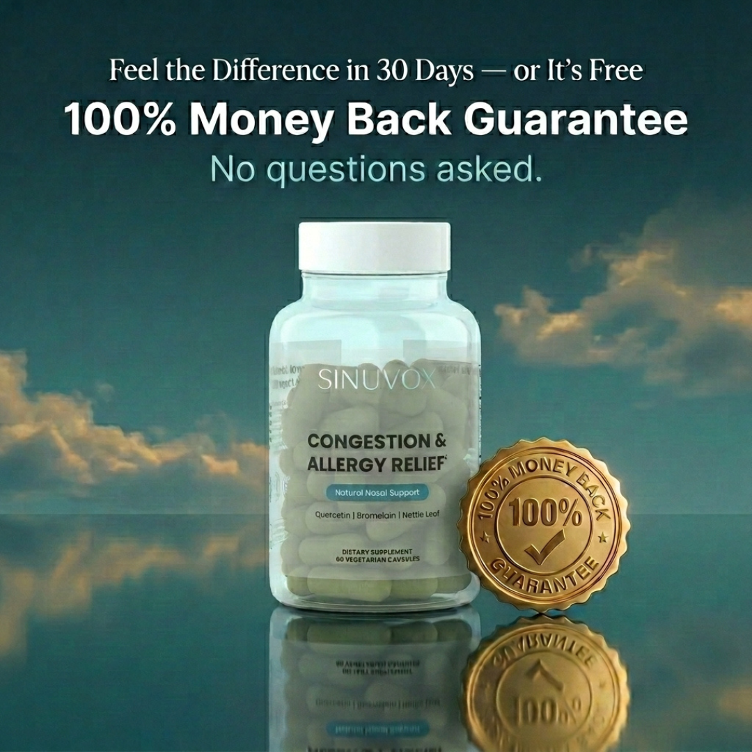 Sinuvox Natural Congestion & Allergy Relief