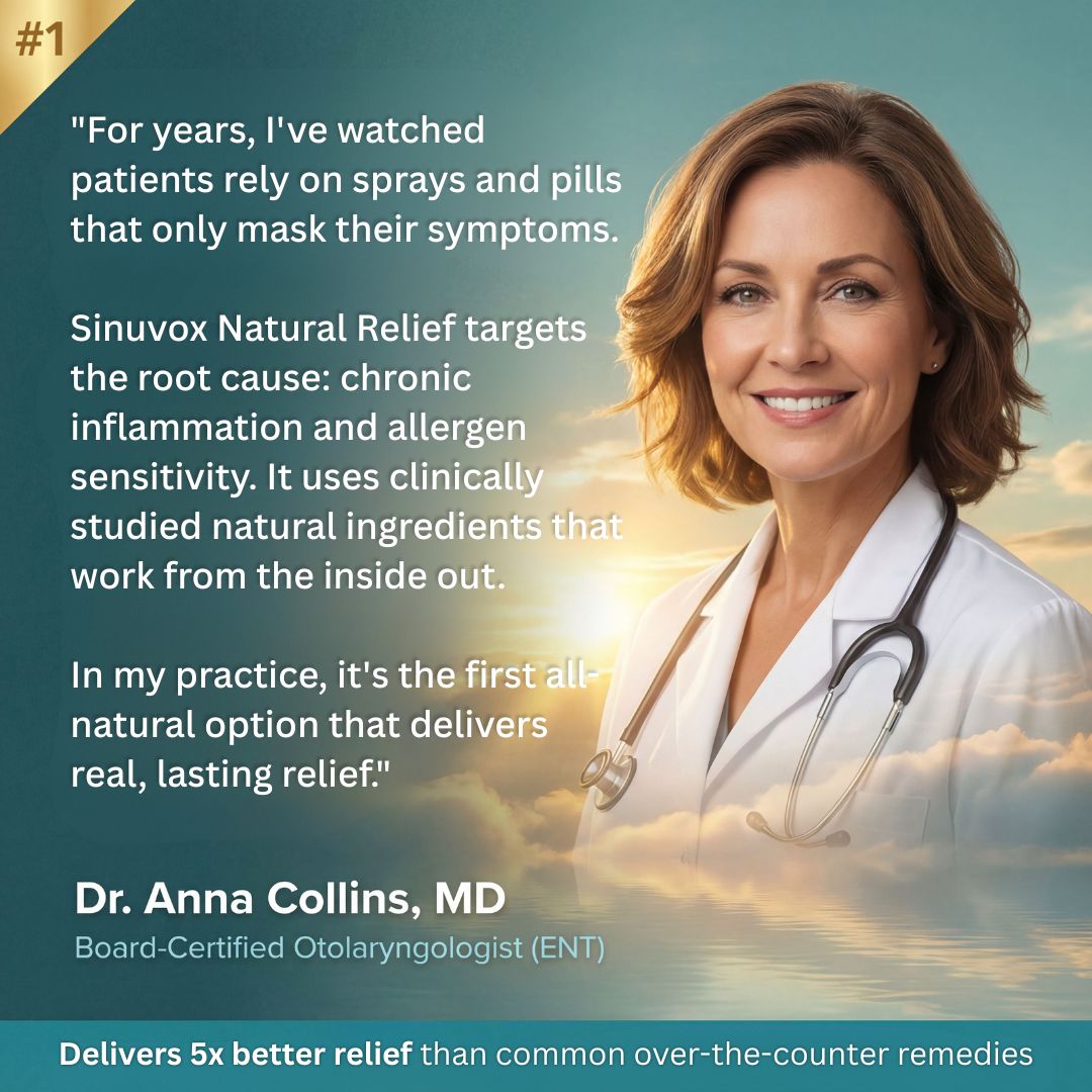 Sinuvox Natural Congestion & Allergy Relief