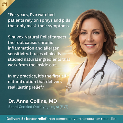 Sinuvox Natural Congestion & Allergy Relief